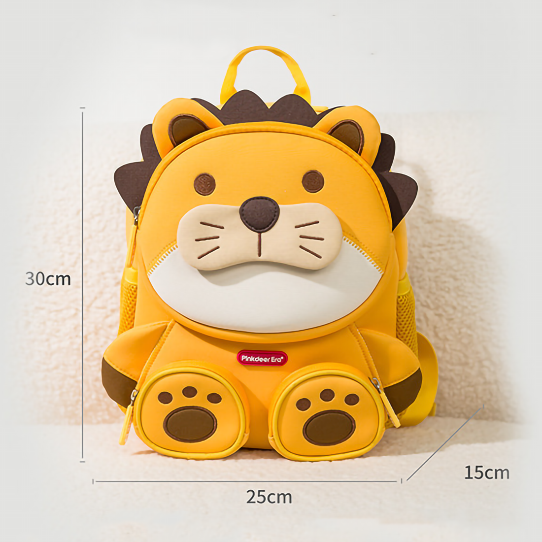 3D Toddler Backpack - 12”