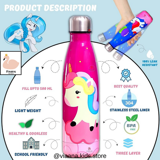 Unicorn Insulated Cola Bottles