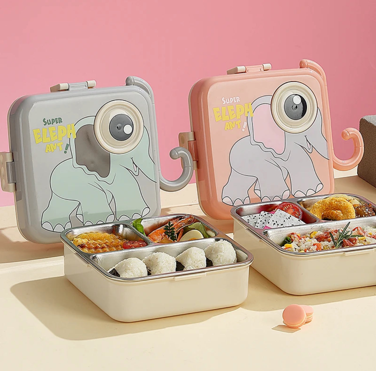 Elephant Eye - Spill Free Steel Lunch Box