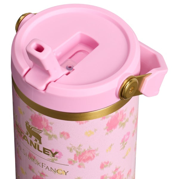 Stanley 1913 x LoveShackFancy IceFlow™ Flip Straw Tumbler | 30oz | Ibiza Sunset