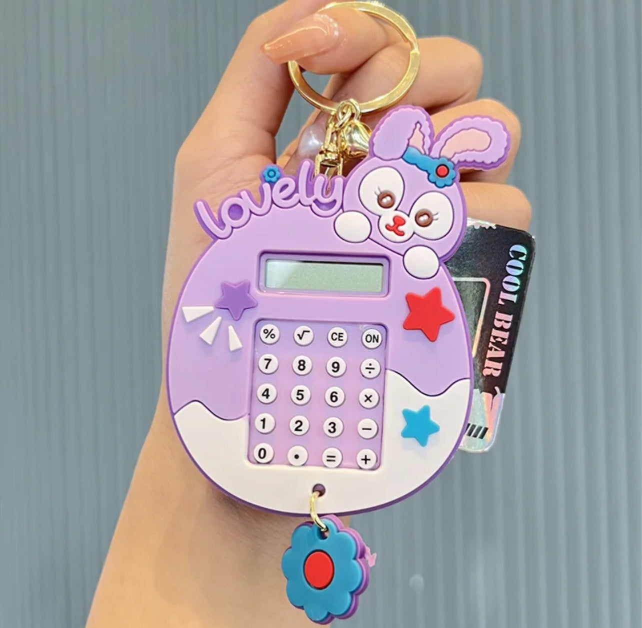 Lovely Keychain with Calculator and Game