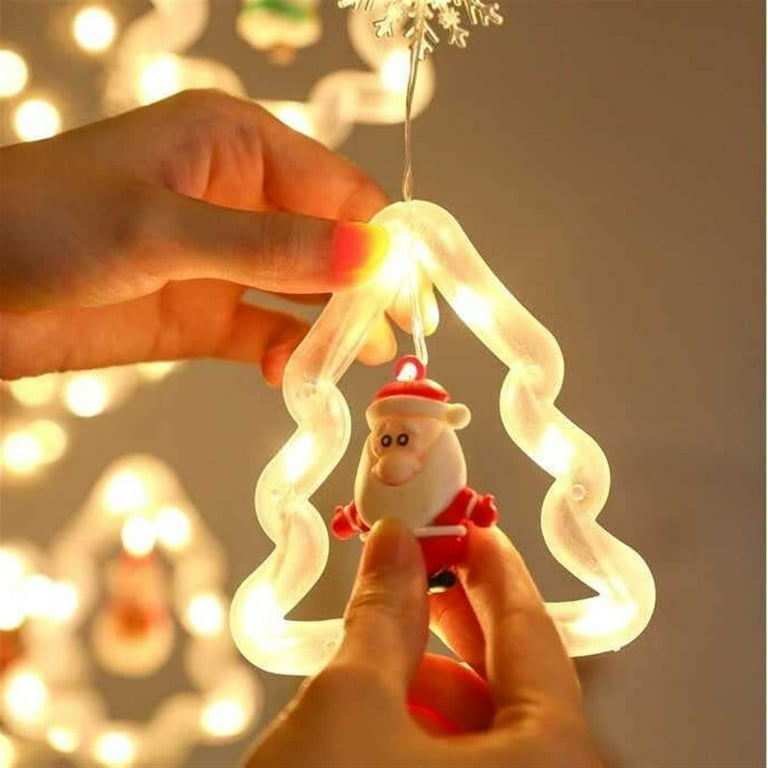 Christmas - 12pcs Snowfall String Lights