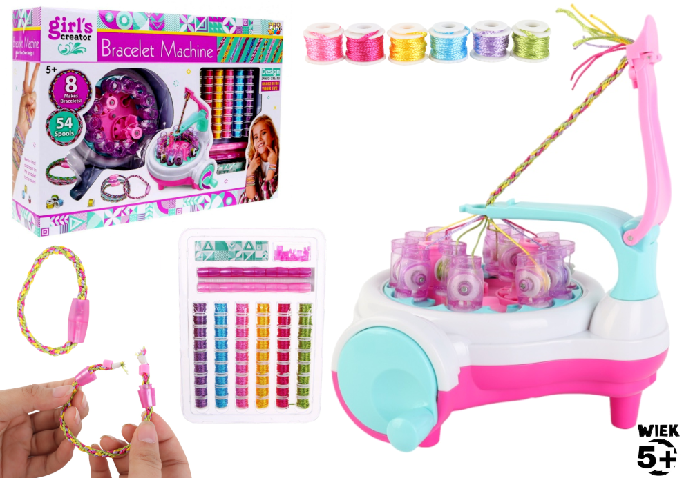 Girl’s Creator - Bracelet Machine | 54 Spools