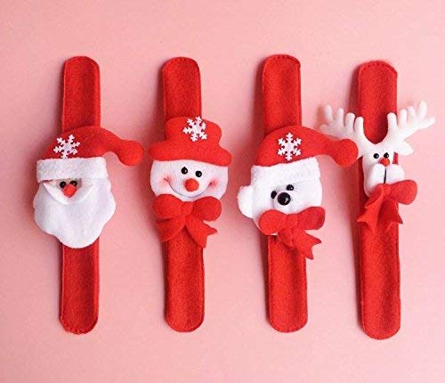 Christmas Slap Bands - Red