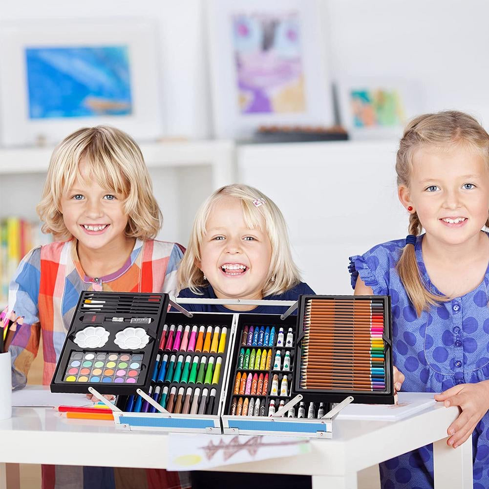 Space Theme 145pcs Art Painting Trunk for Kids & Adults
