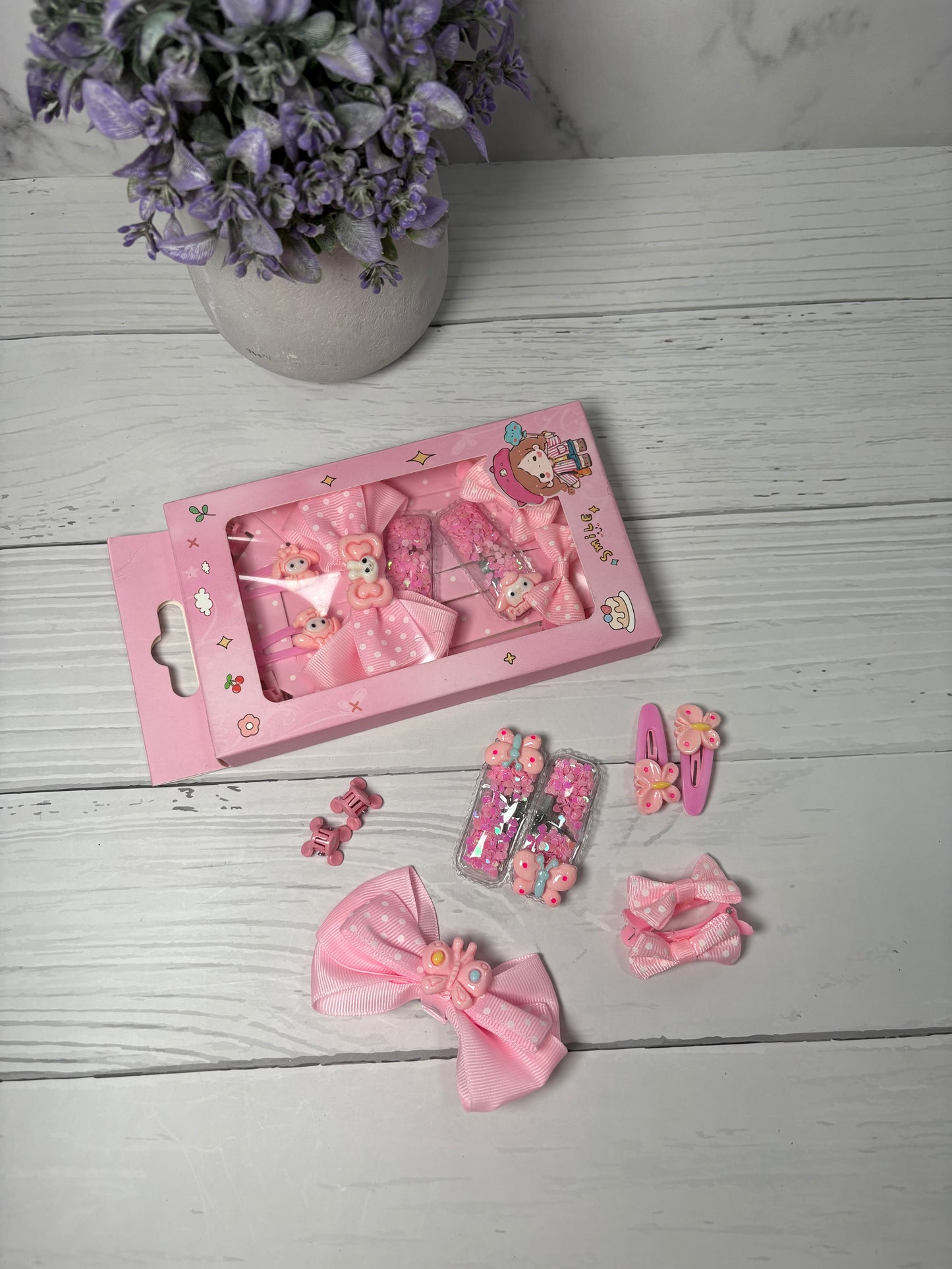 9pcs Bunny Hairpins Set
