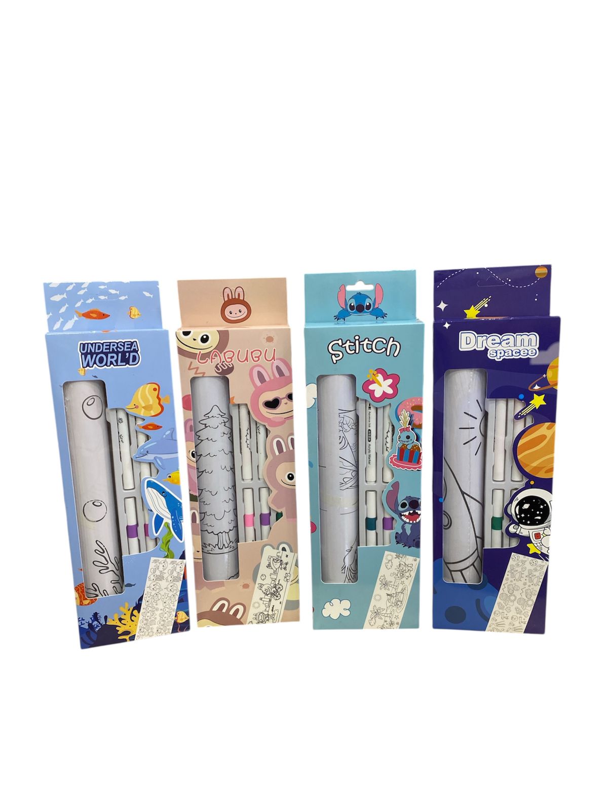 10ft Painting Roll with Colours - DIY