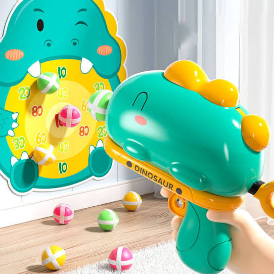 Dino Ball Gun : Aim Shooting Board Game