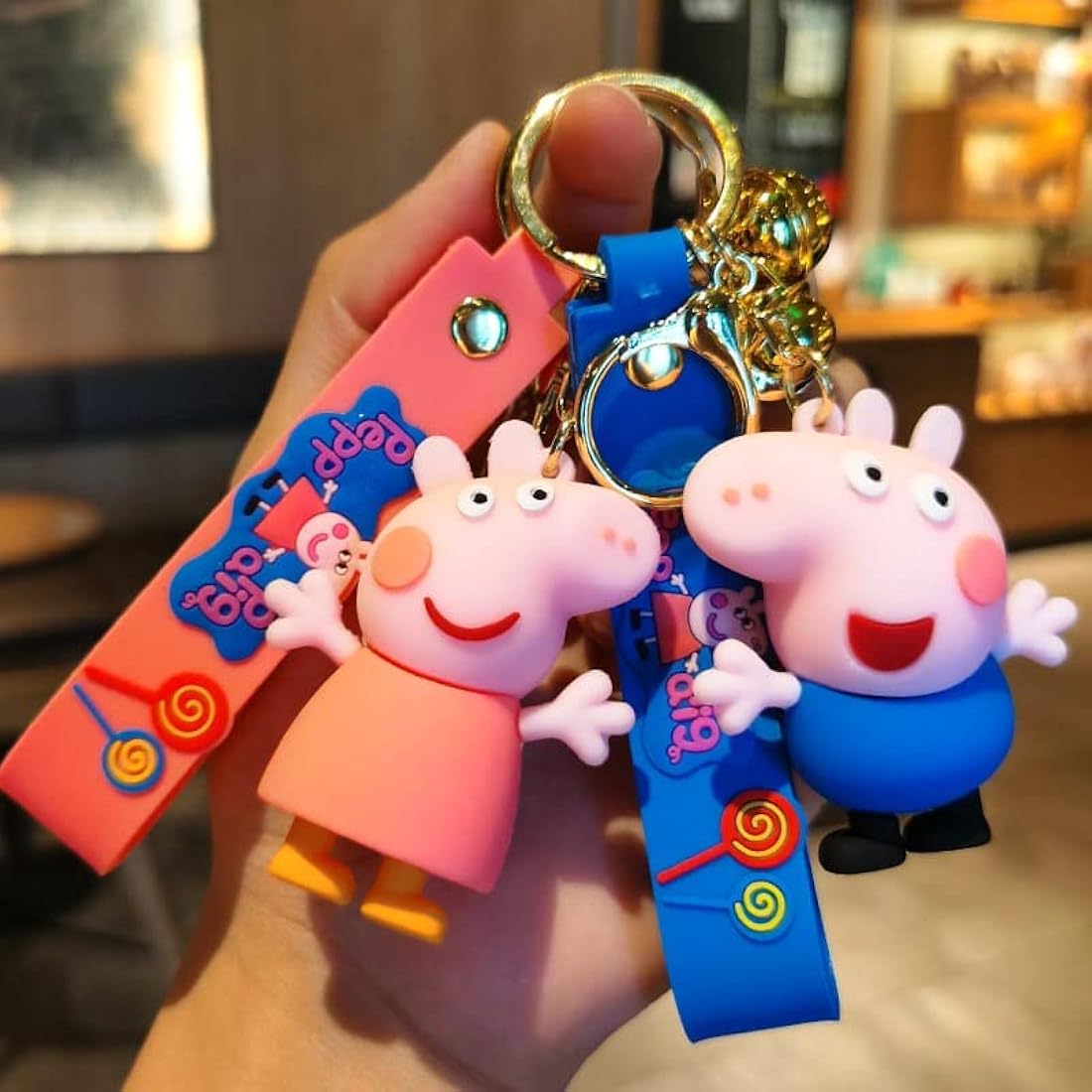 3D Silicone Keychain