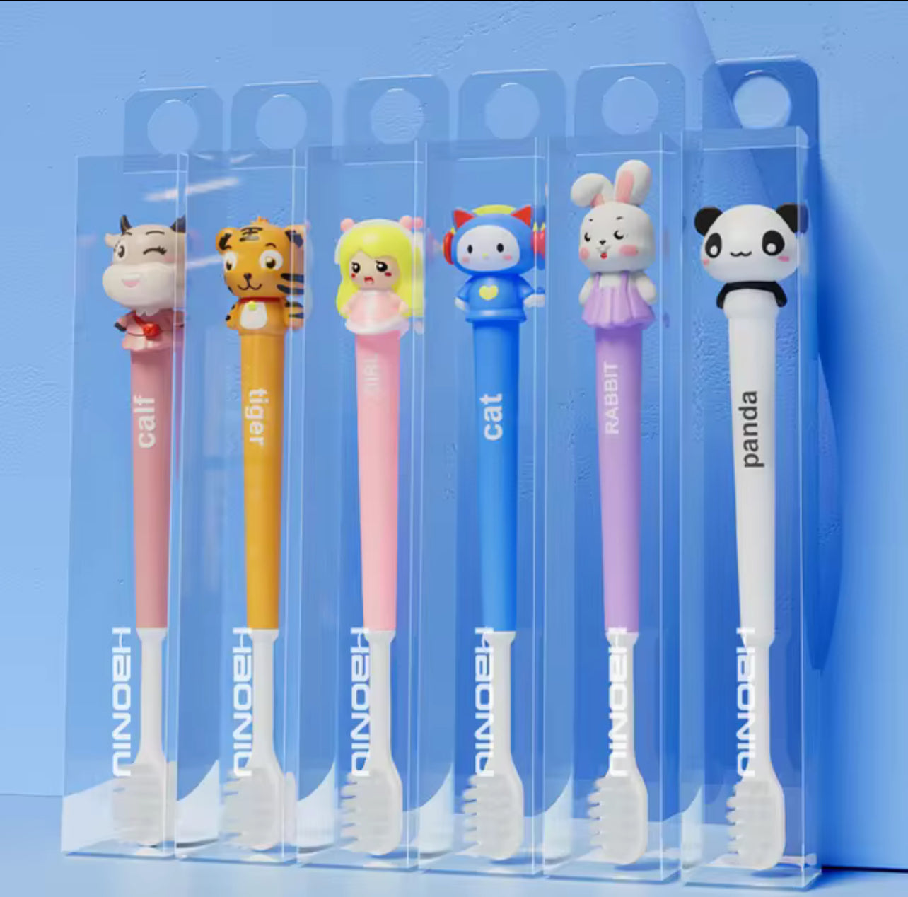 Super Soft Silicone Toothbrush - Animal Themes