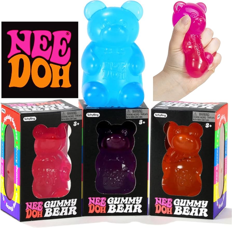 Nee Doh Gummy Bear - 1pcs