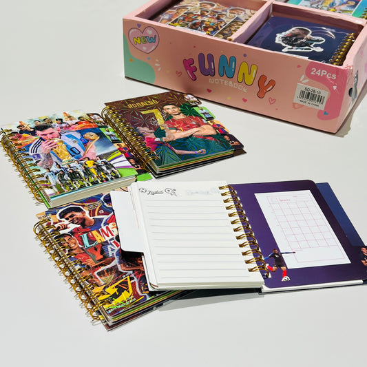 Football - A5 Spiral Notebook