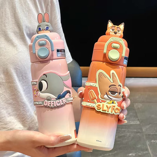 Zootopia - Premium Sipper | 2 Cap | 500ml