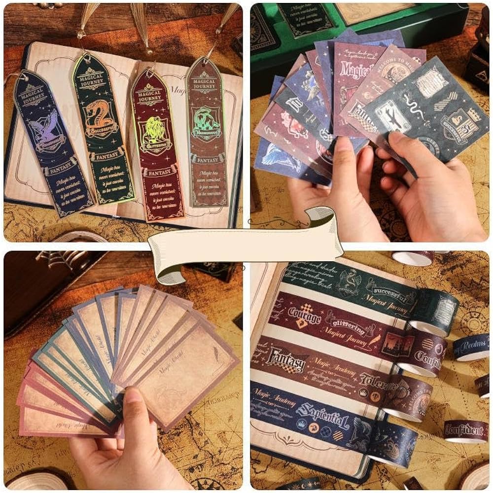 Magic Theme Vintage Journal Gift Set