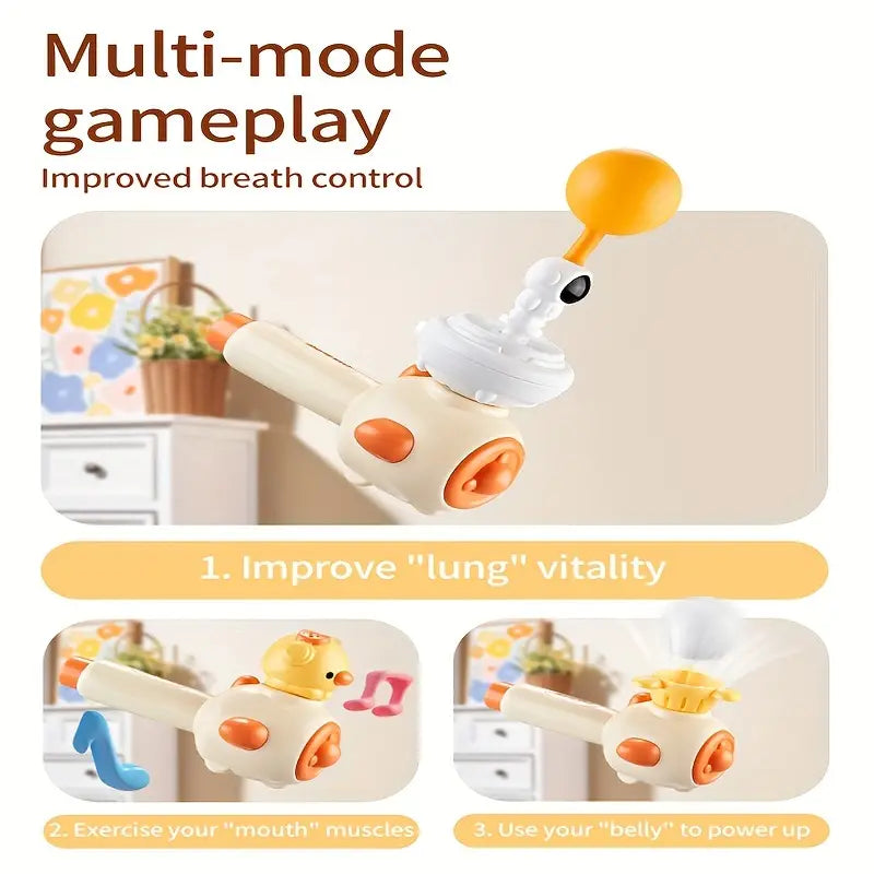 Blow the World - Exercise for Lung, Breath and Game Sense Training Toy