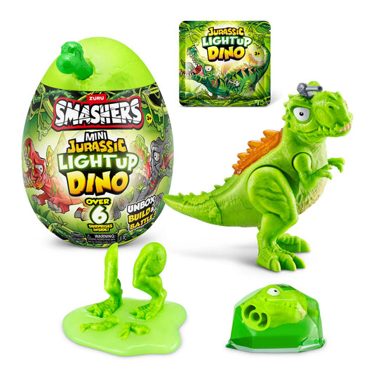 Zuru Smashers - Mini Jurassic Light Up Dino Egg