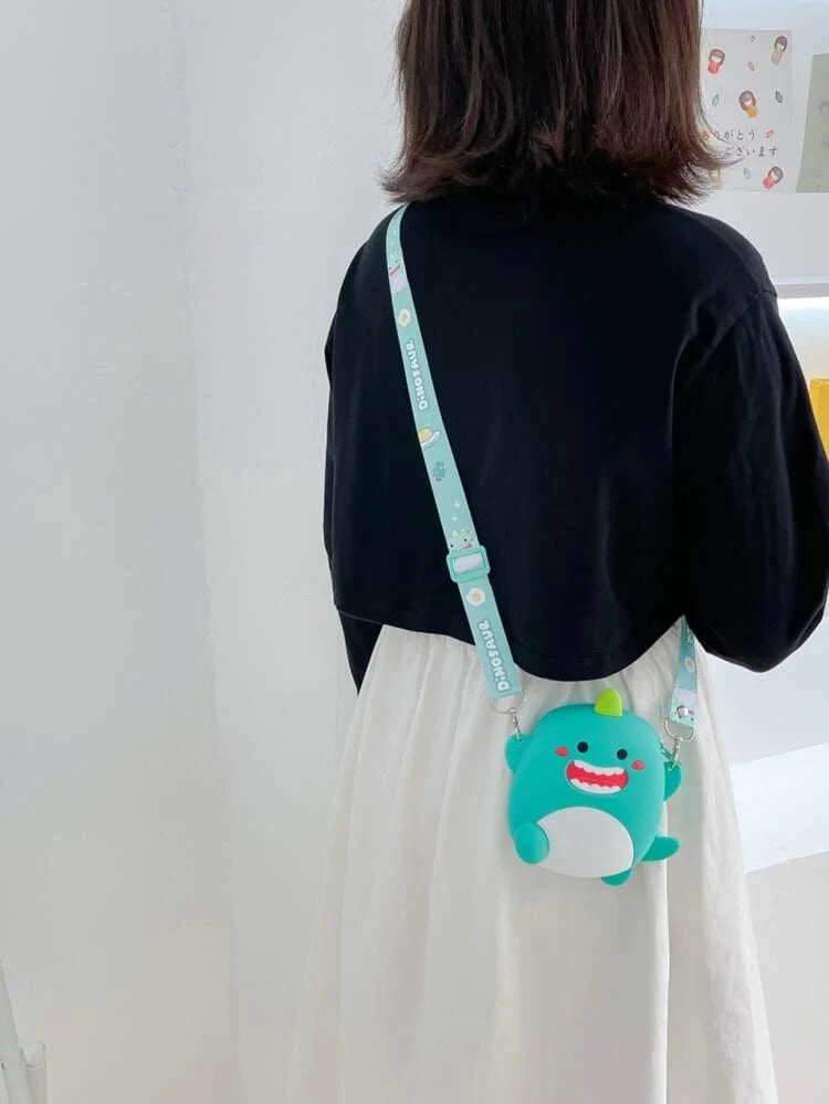 Dino 🦖- Sling Bag with Mirror, Comb and Keychain