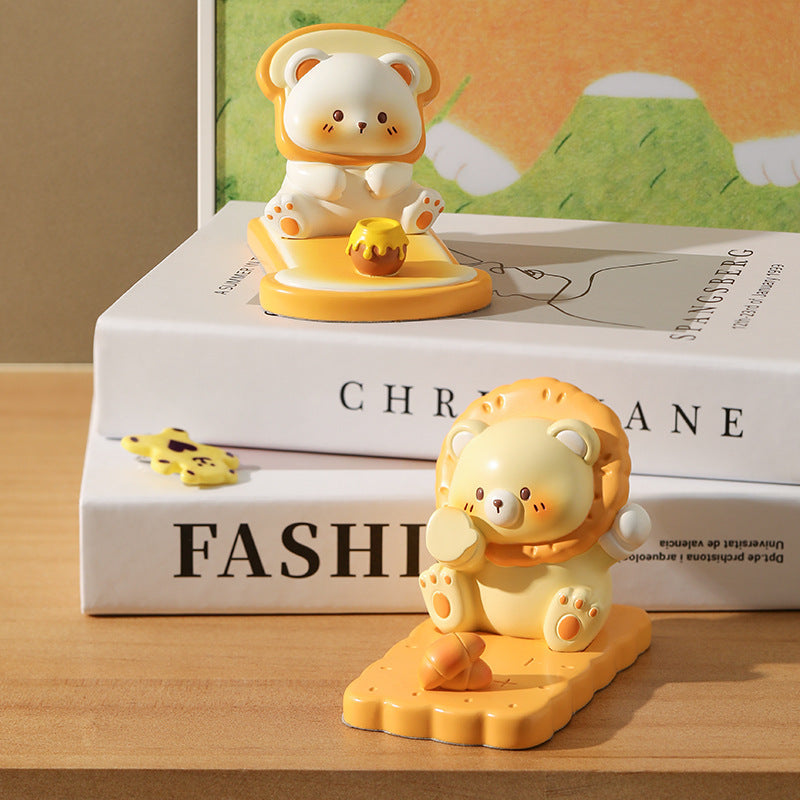 Creamy Bakehouse Buddies Phone Holder | Cute Desk Buddy