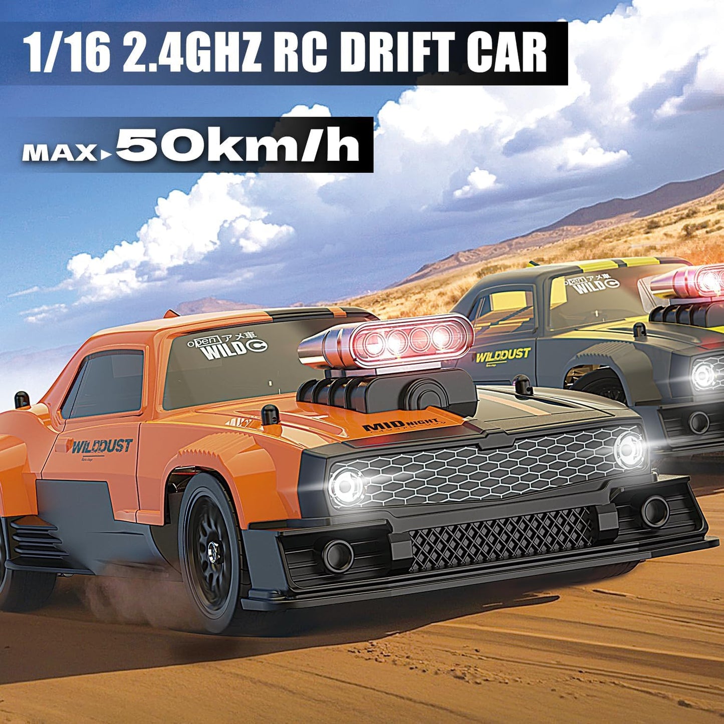 Whoosh Retro 1:16 | Street Line - 50kmph