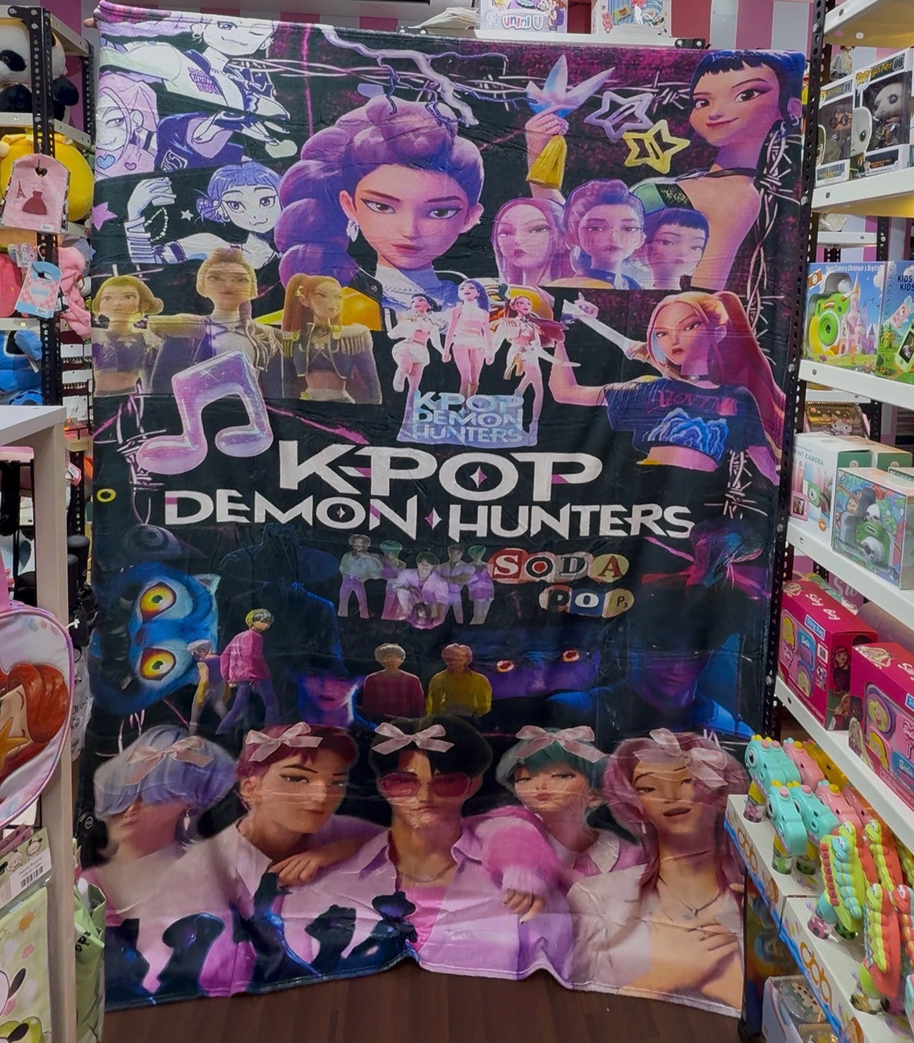 K-Pop Demon Hunter Blanket