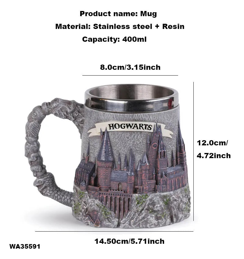 Harry Potter - 3D Hogwarts Mug (Pre Booking)