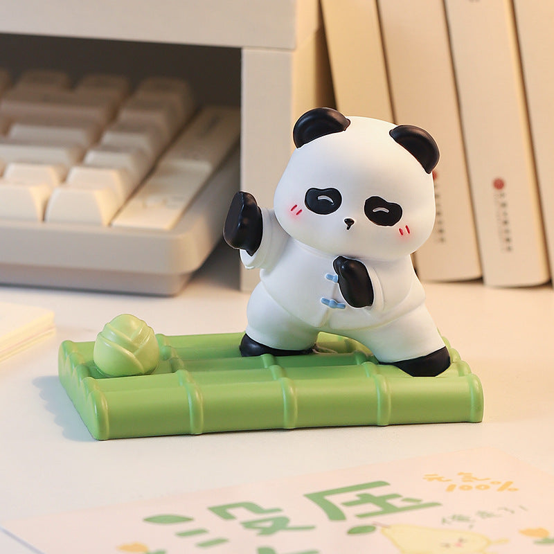 Kung Fu Panda Phone Holder | Cute Desk Accessory