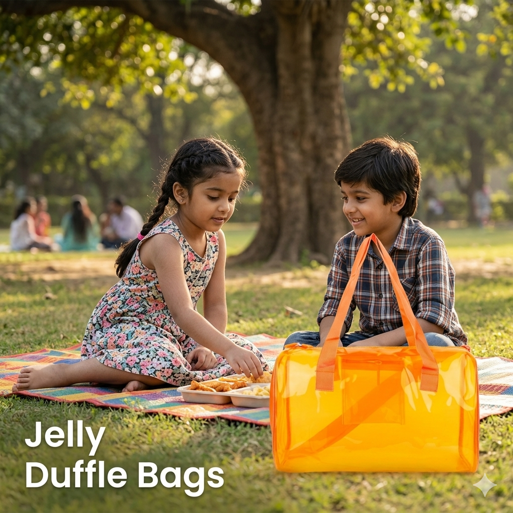 Kids Jelly Duffle Bags