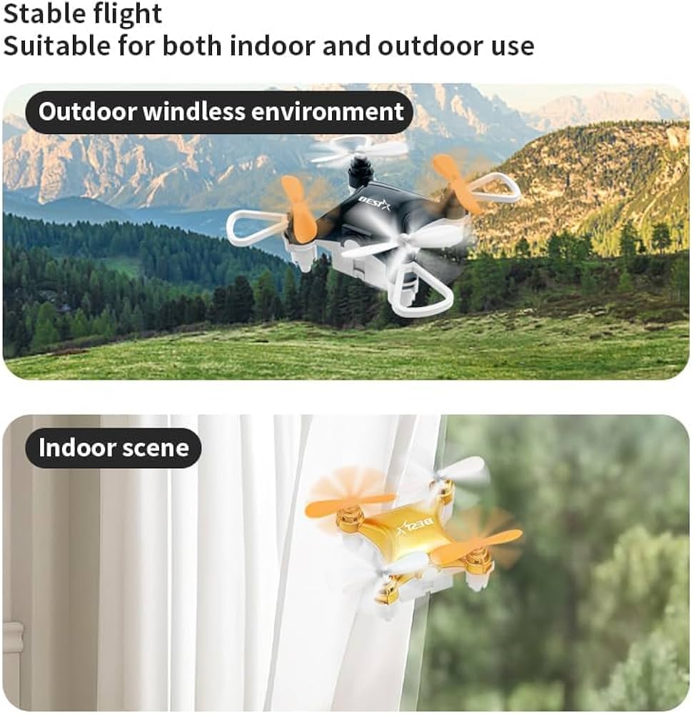 Mini Drone | Easy Stunt Flights with 360° Flips