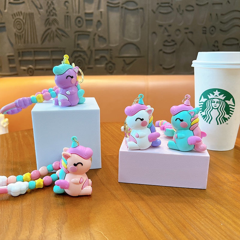 Unicorn Silicone Keychain | Big | Heavy Quality