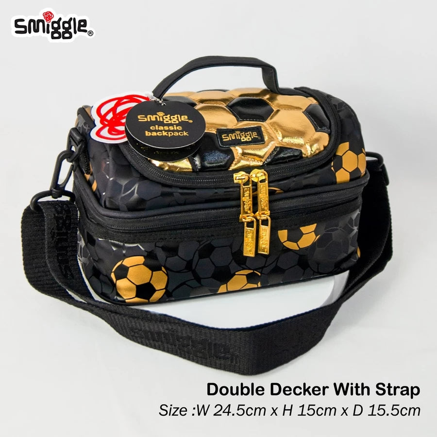 Smiggle x Football - Double Decker Lunch Bag