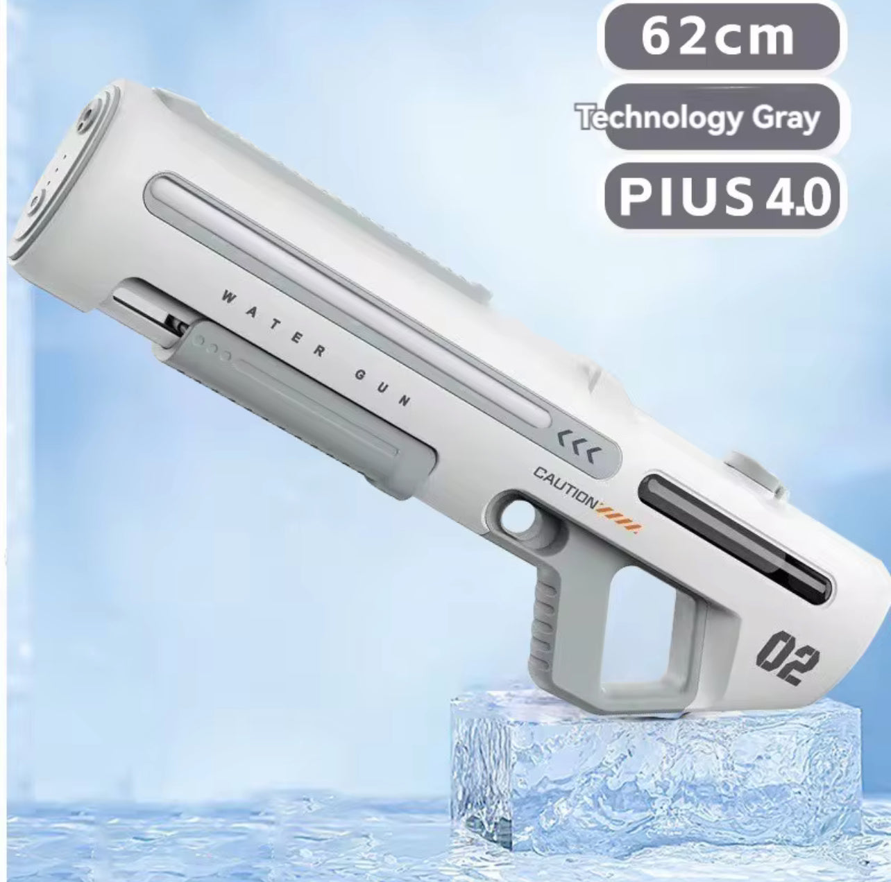 Water Summershot | Double Auto+Manual | 62cm | LED Lights