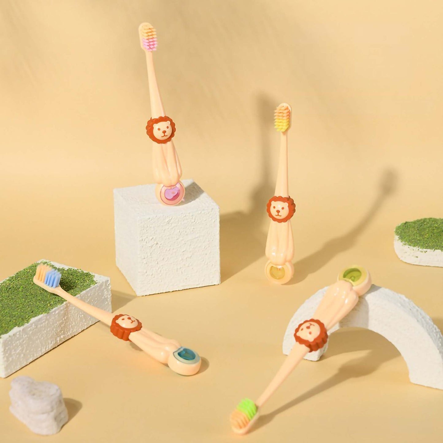 Roar & Shine Lion Kids Toothbrush