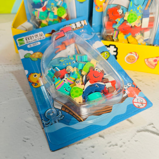 Sea Animals Erasers