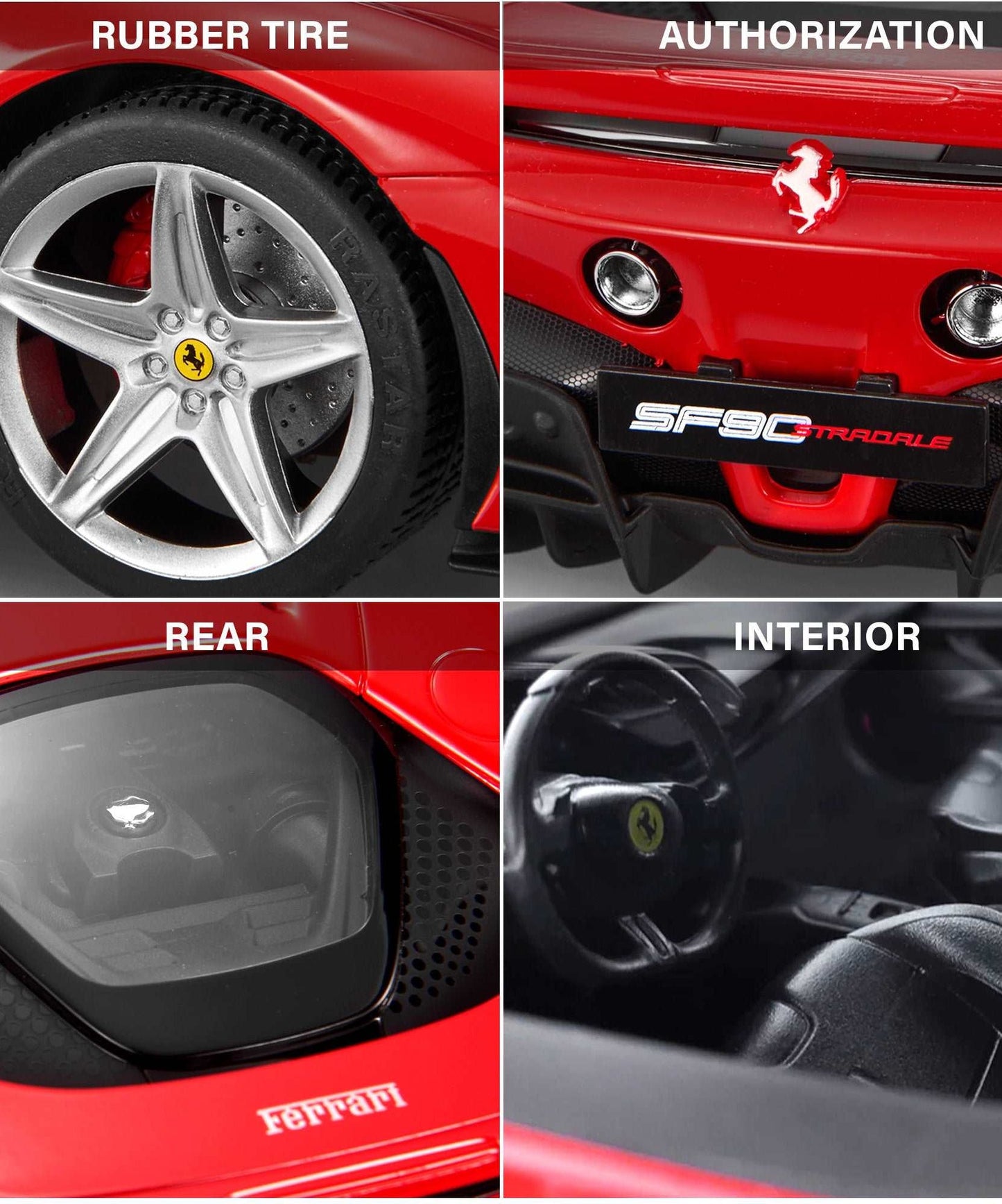 Rastar R/C - Ferrari SF-90 Stradale | Scale - 1:14