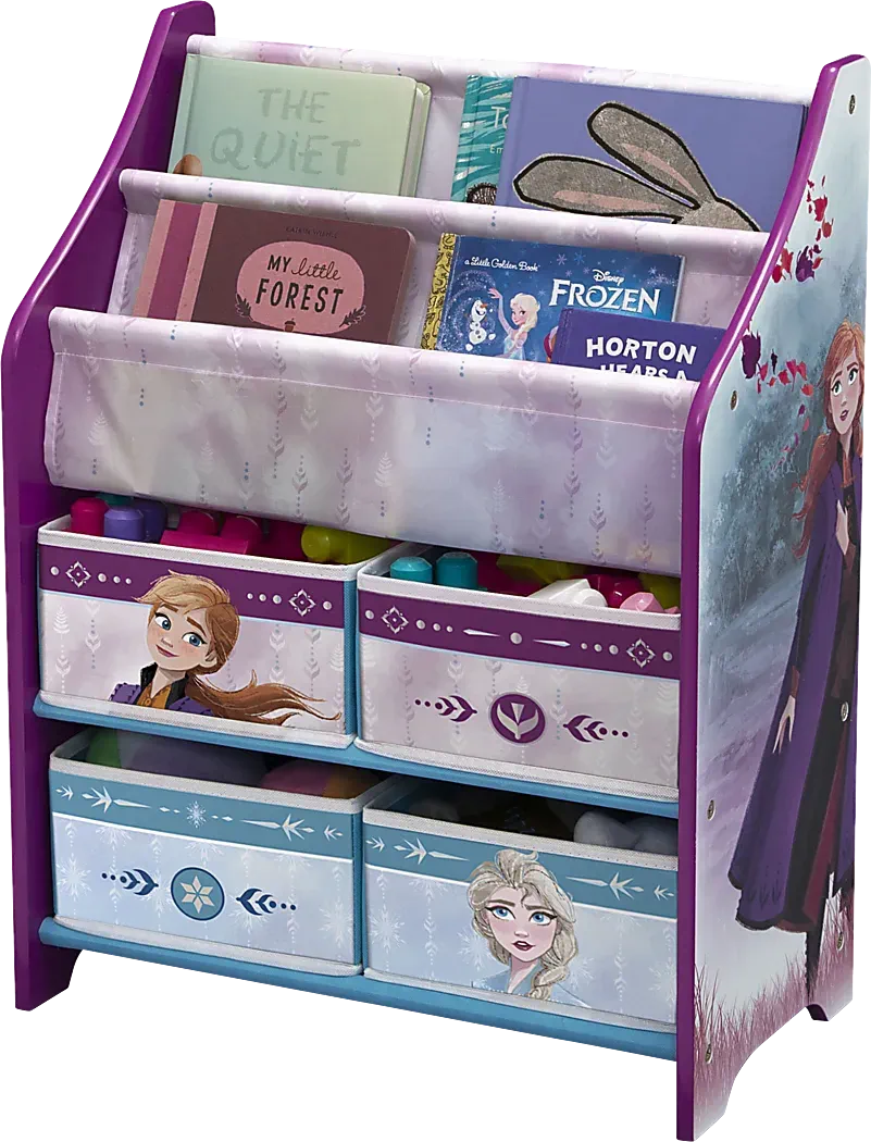Disney - Frozen Book and Toy Organizer
