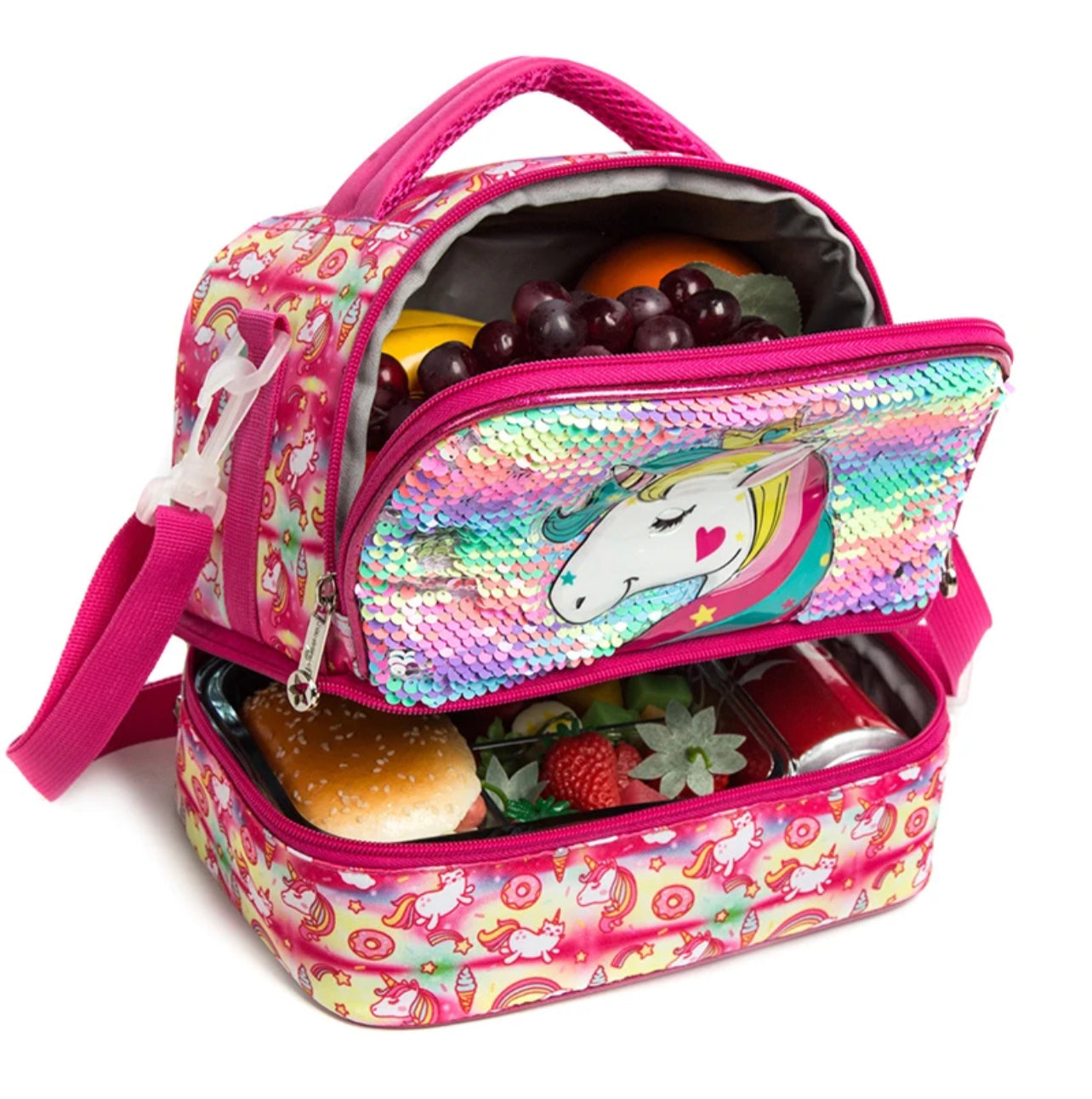 Luxury Insulated Lunch Bag - Two Big Compartments