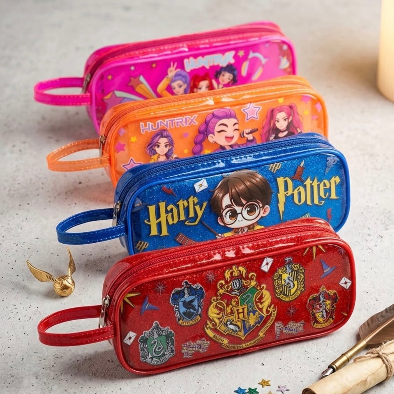 Kids Trendy Jelly Pouch - K-Pop | Harry Potter