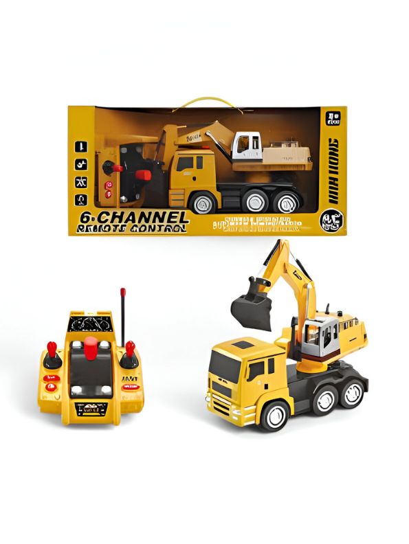 Excavator Truck - R/C Controlled 6 Channel Engineering