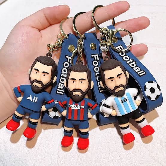 Messi - Silicone Keychains