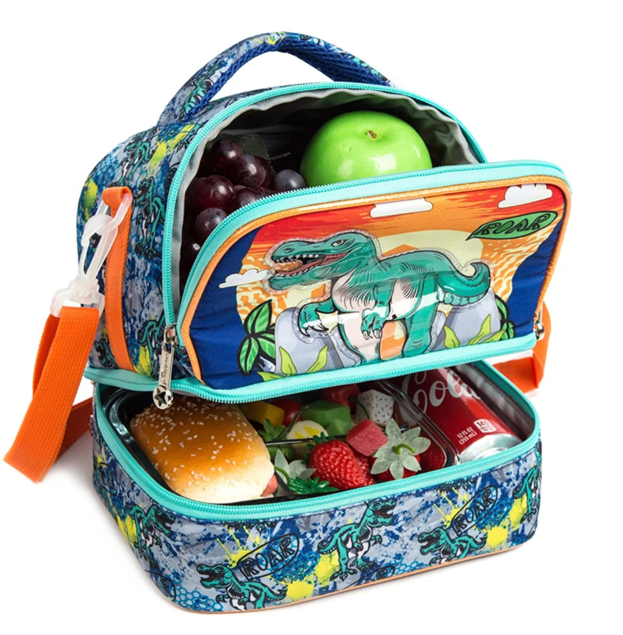Luxury Insulated Lunch Bag - Two Big Compartments