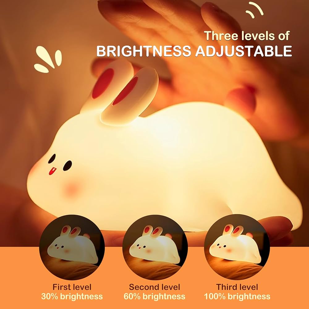 Super Cute Silicone Night Lamps