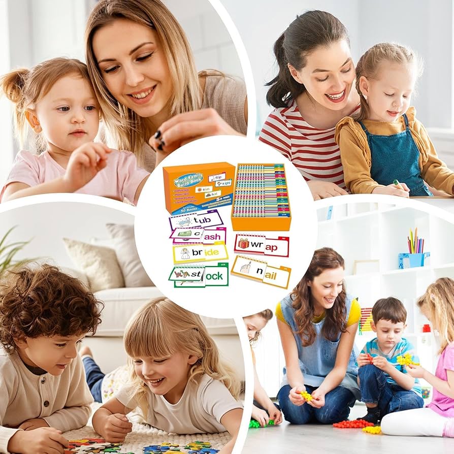Word Family Build Book - 30 books