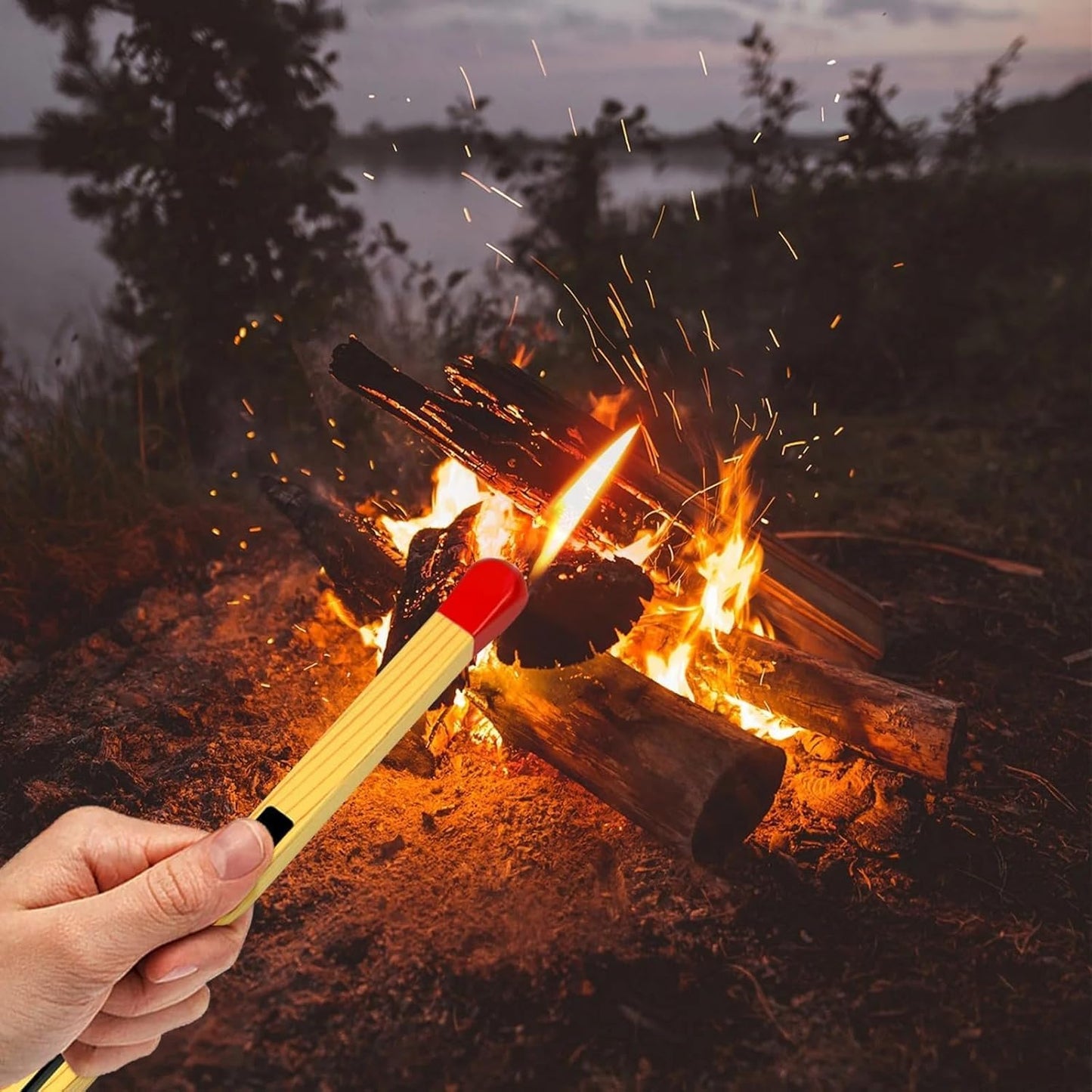 Refillable Match Stick Shape Lighter