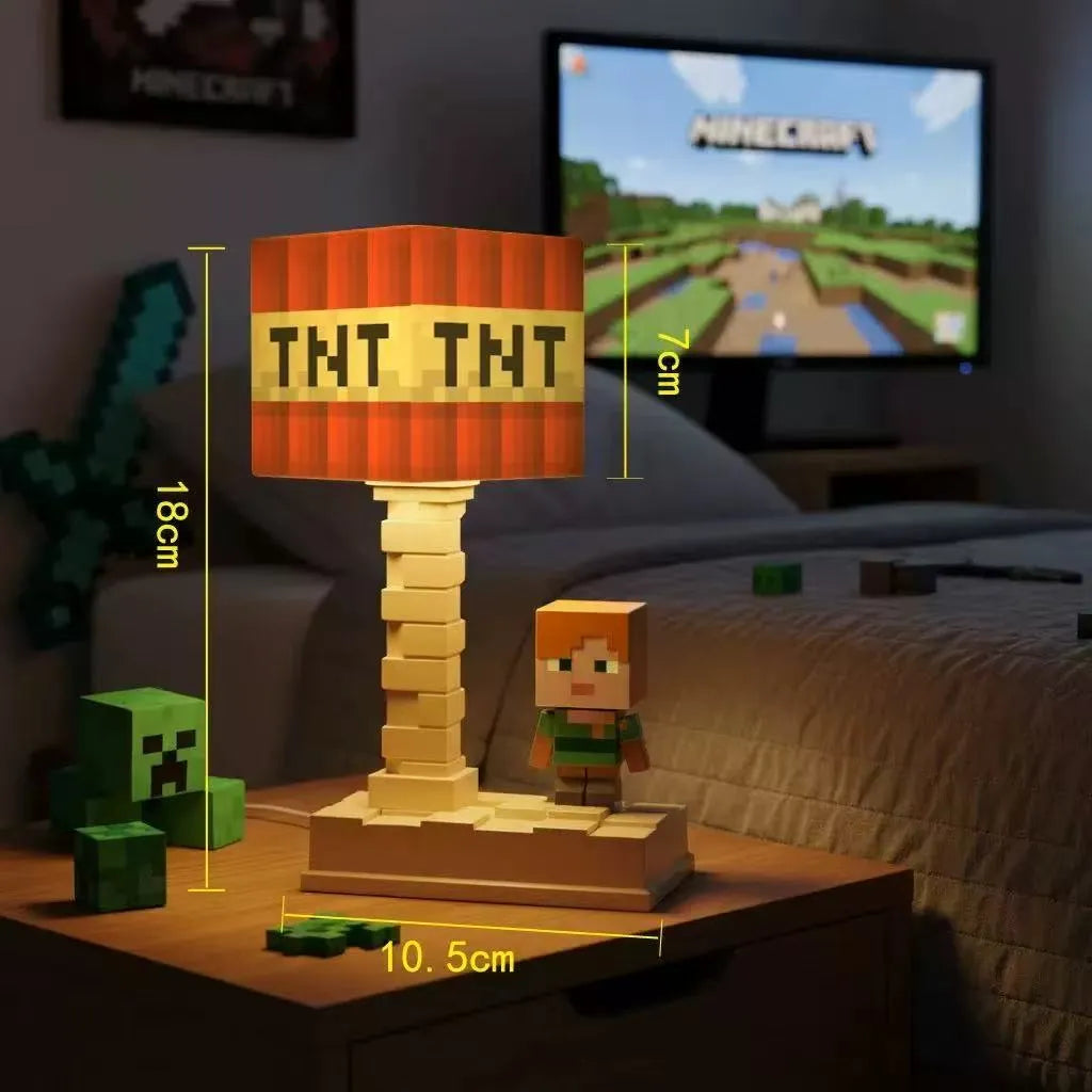 Minecraft Table Lamp - 1pcs