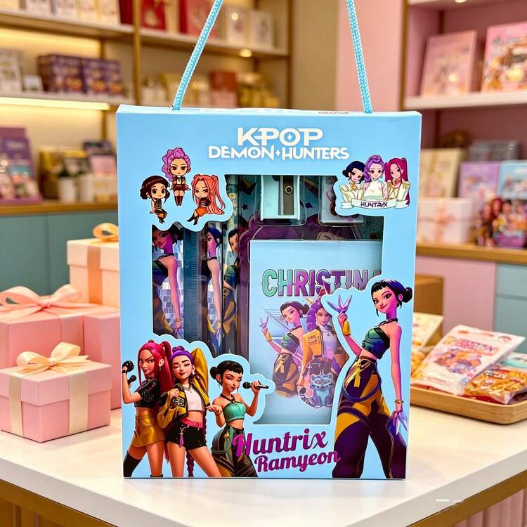K-Pop - Demon Hunters - Stationery Gift Box