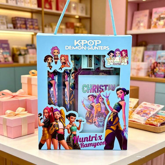 K-Pop - Demon Hunters - Stationery Gift Box