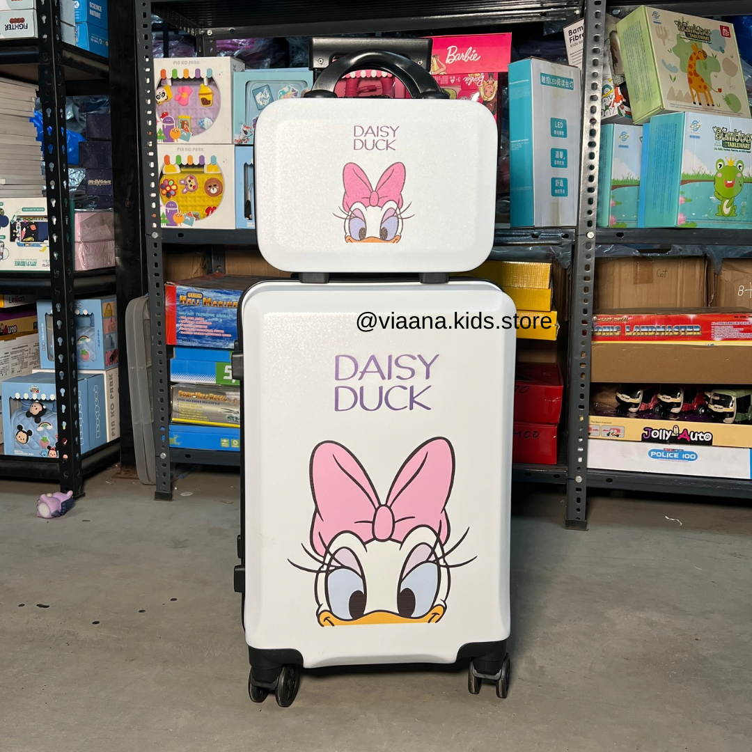 Daisy Duck Trolley Bag with Vanity