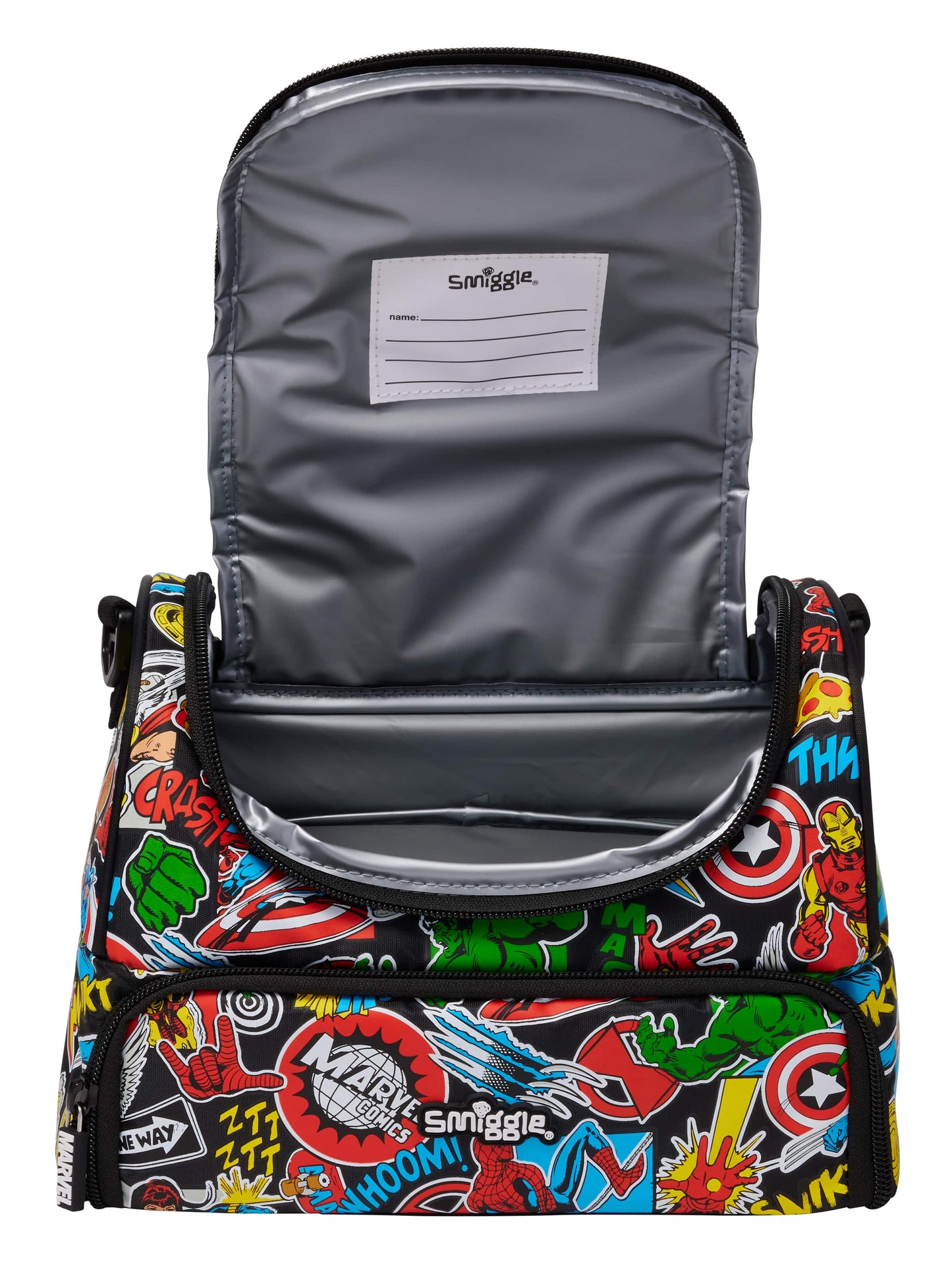 Smiggle x Marvel Comics - Double Decker Lunch Bag