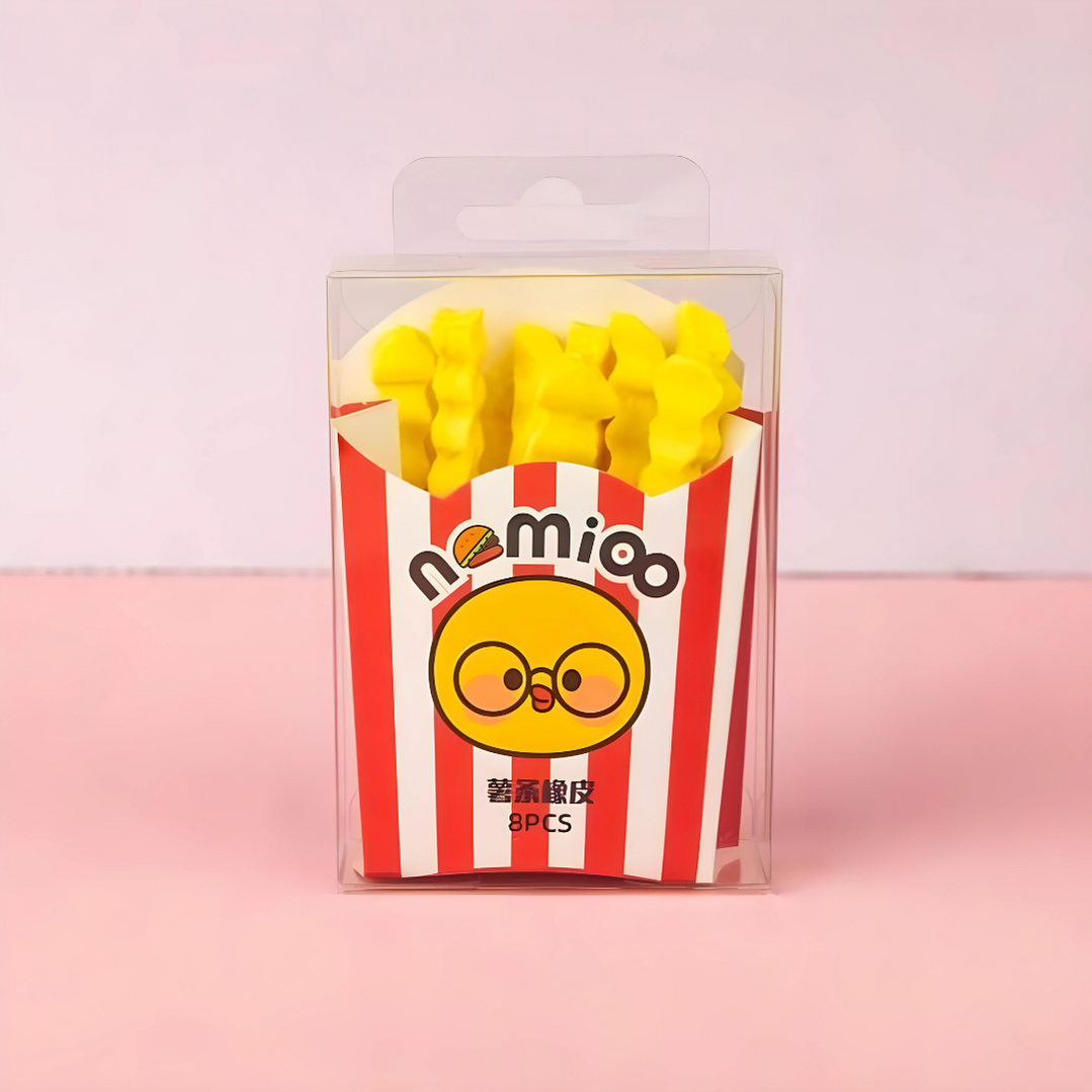 French Fries Erasers