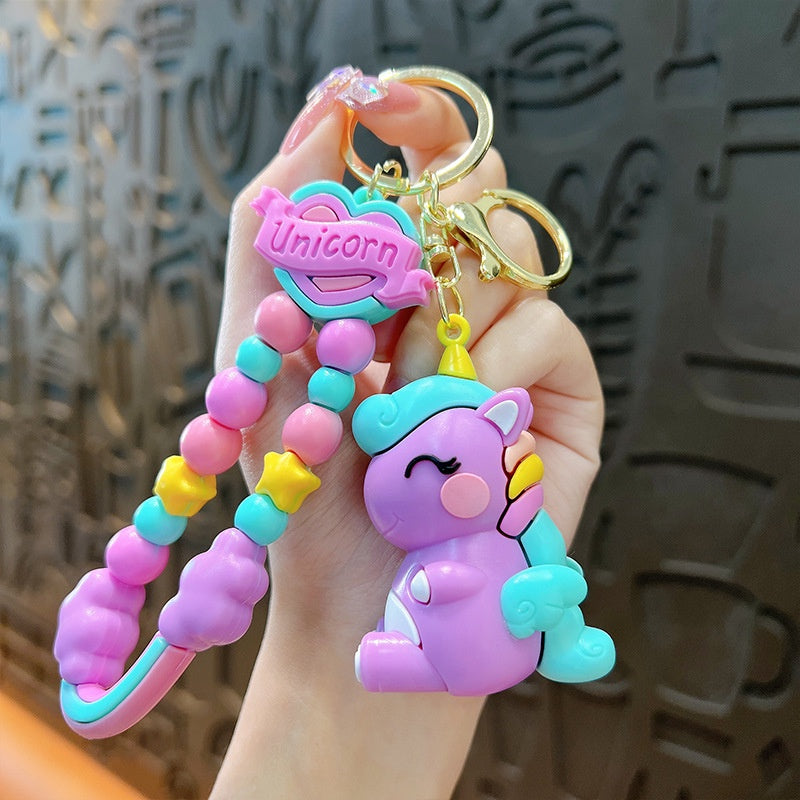 Unicorn Silicone Keychain | Big | Heavy Quality